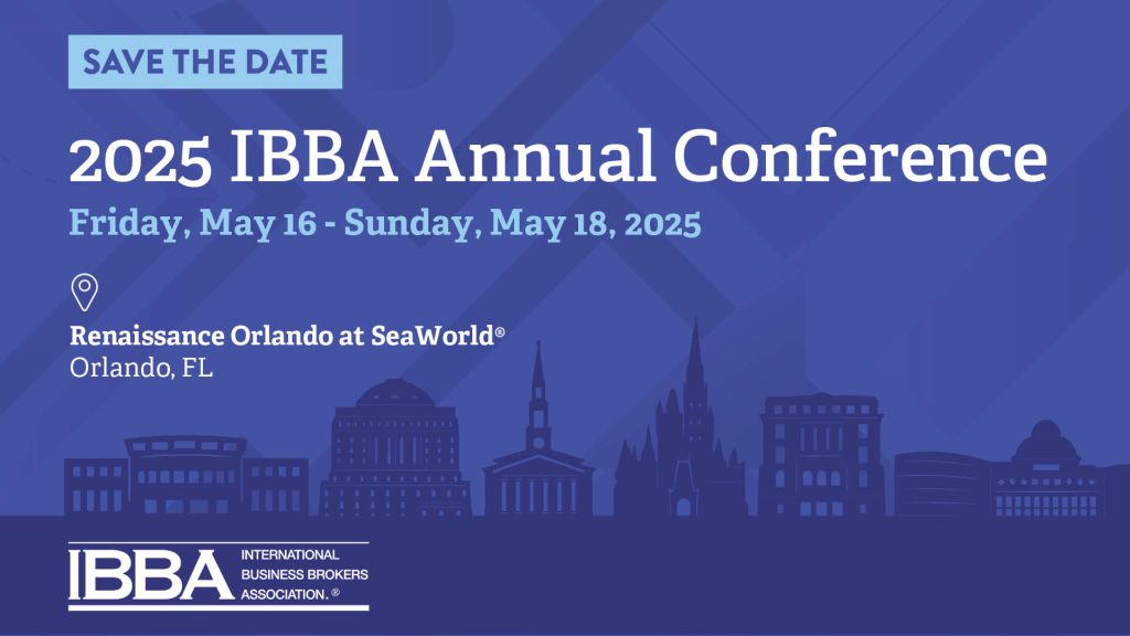 save the date 2025 ibba conference